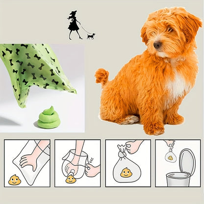 Biodegradable Pet Bags + Dispenser