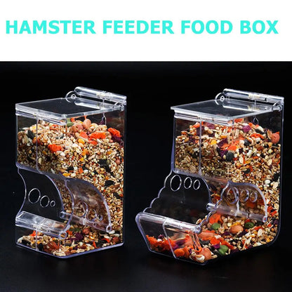Small-Pet Food Dispenser for Hamsters & Rabbits
