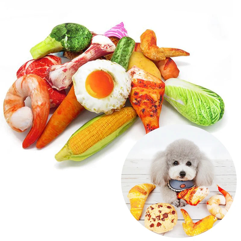 Durable Eco-Friendly Vegetable-Plush Toys