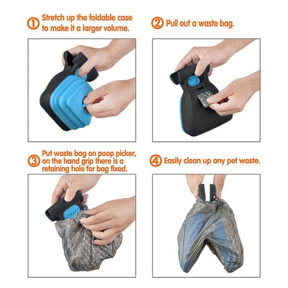 Dog Poop Foldable Dispenser
