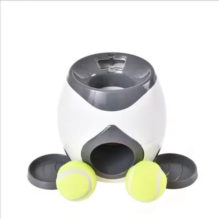Ball Launcher with Treats Cabin