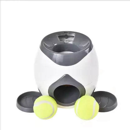 Ball Launcher with Treats Cabin