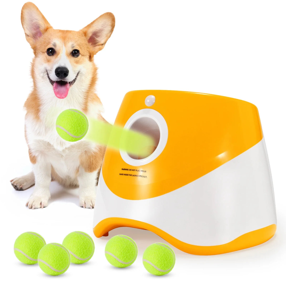 Automatic Ball Launcher with USB Charging