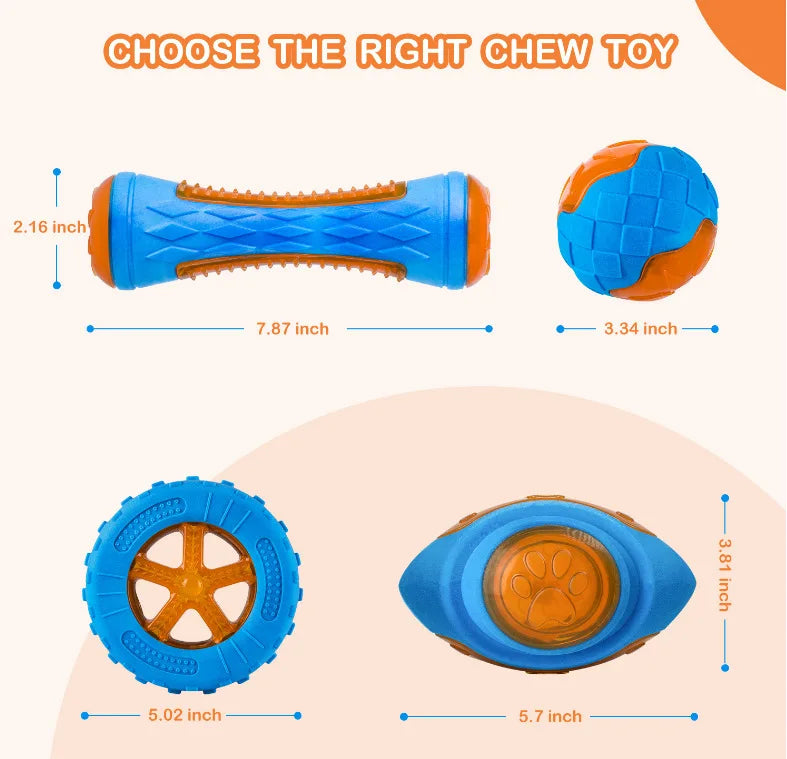 Durable Chew Toys for Teeth Cleaning
