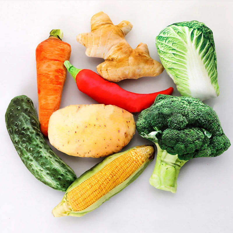 Durable Eco-Friendly Vegetable-Plush Toys