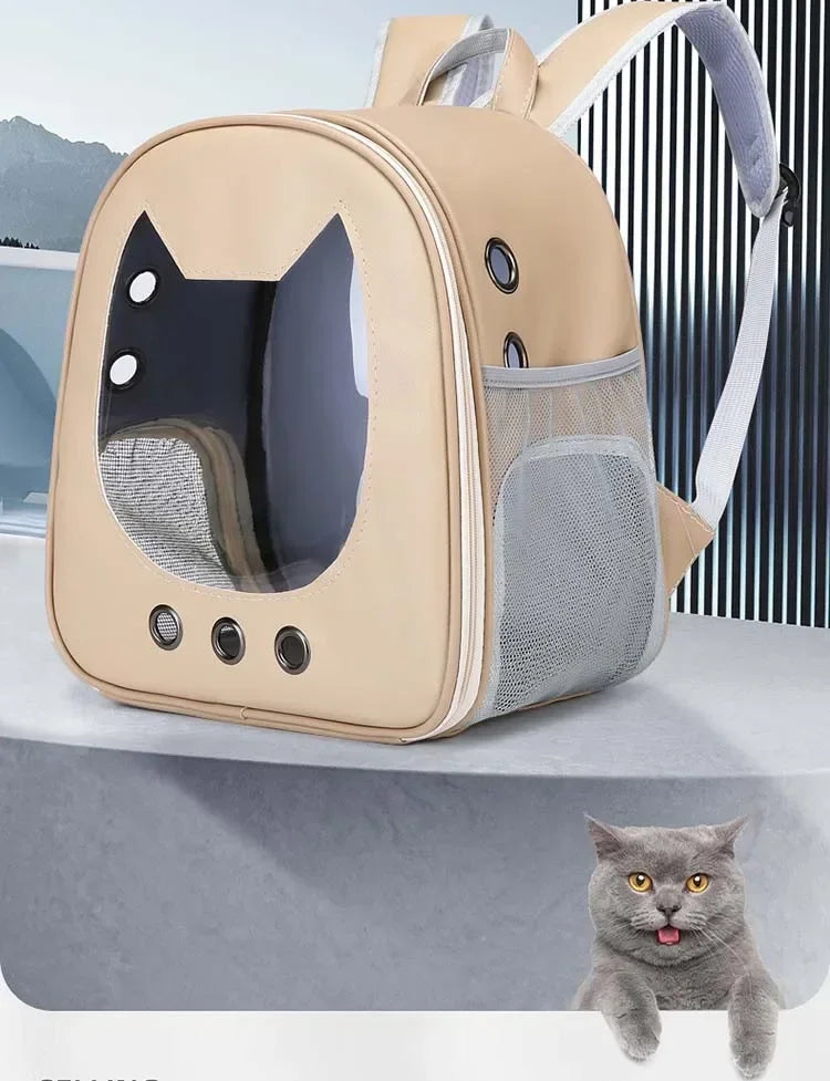 Transparent Cat Bag