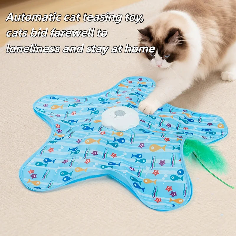 Interactive Cat Hunting Carpet Toy