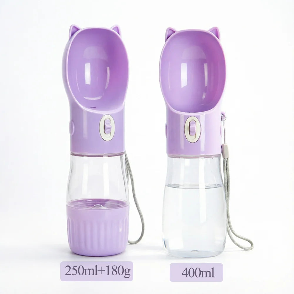 On-the-Go Dog Water Bottle & Bowl Combo