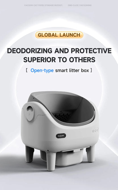 Smart Self-Cleaning Cat Litter Box