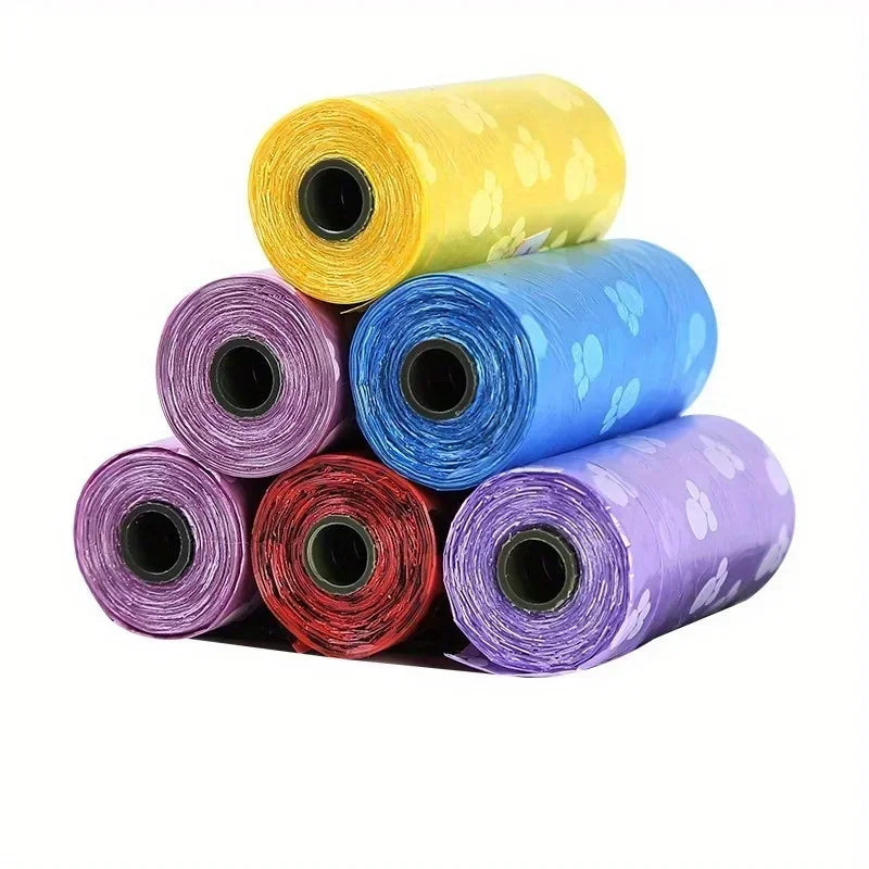 Eco-Friendly Poop Bags with Clip-On Dispenser