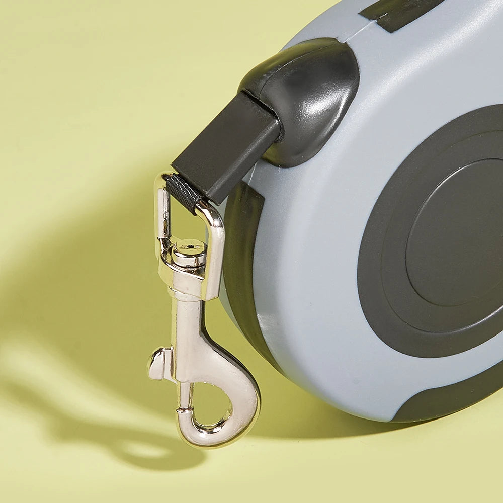Auto-Retractable Dog Leash, One-Hand Control