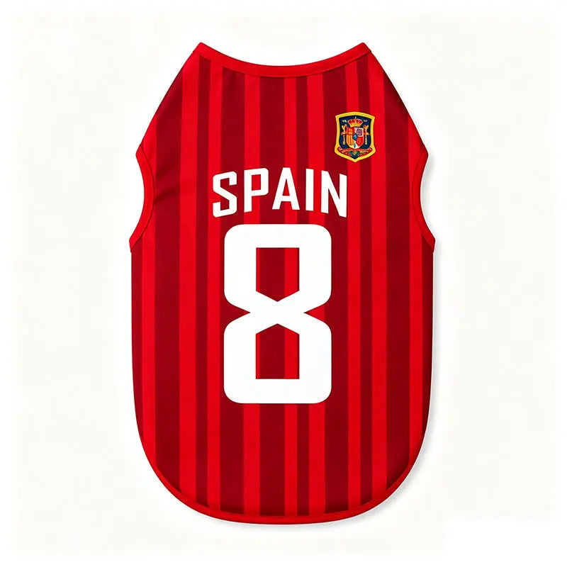 World Cup Soccer Jersey for Dogs