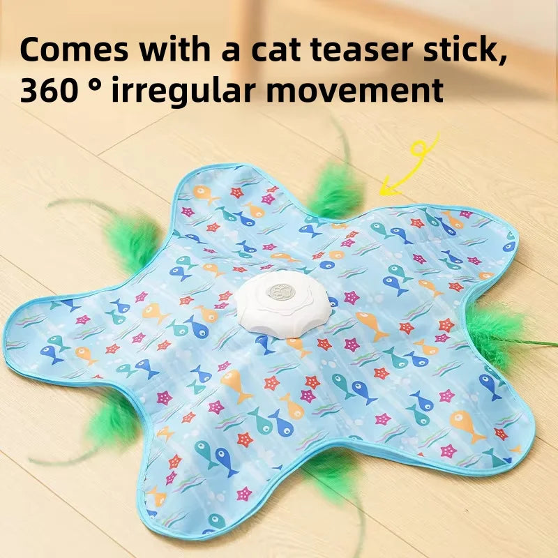 Interactive Cat Hunting Carpet Toy