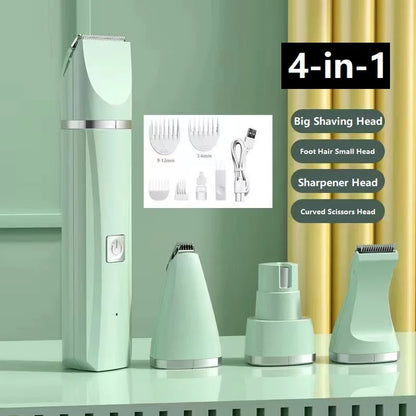 4-In-1 Electric Pet Grooming Tool Set