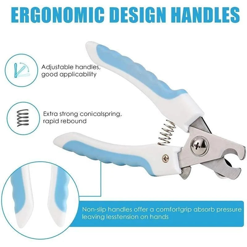 Pet Nail Clipper with Safety Guard
