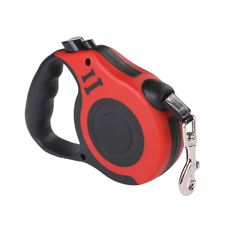 Auto-Retractable Dog Leash, One-Hand Control