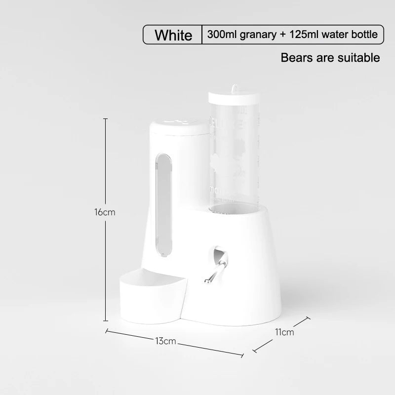 Hamster Auto-Feeder & Water Dispenser, 2-in-1