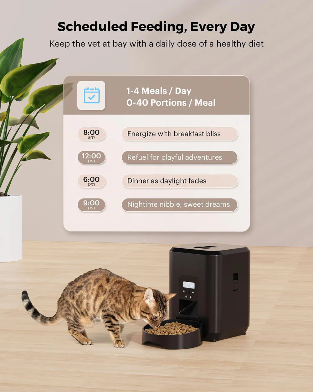 Smart Pet Feeder with App Control
