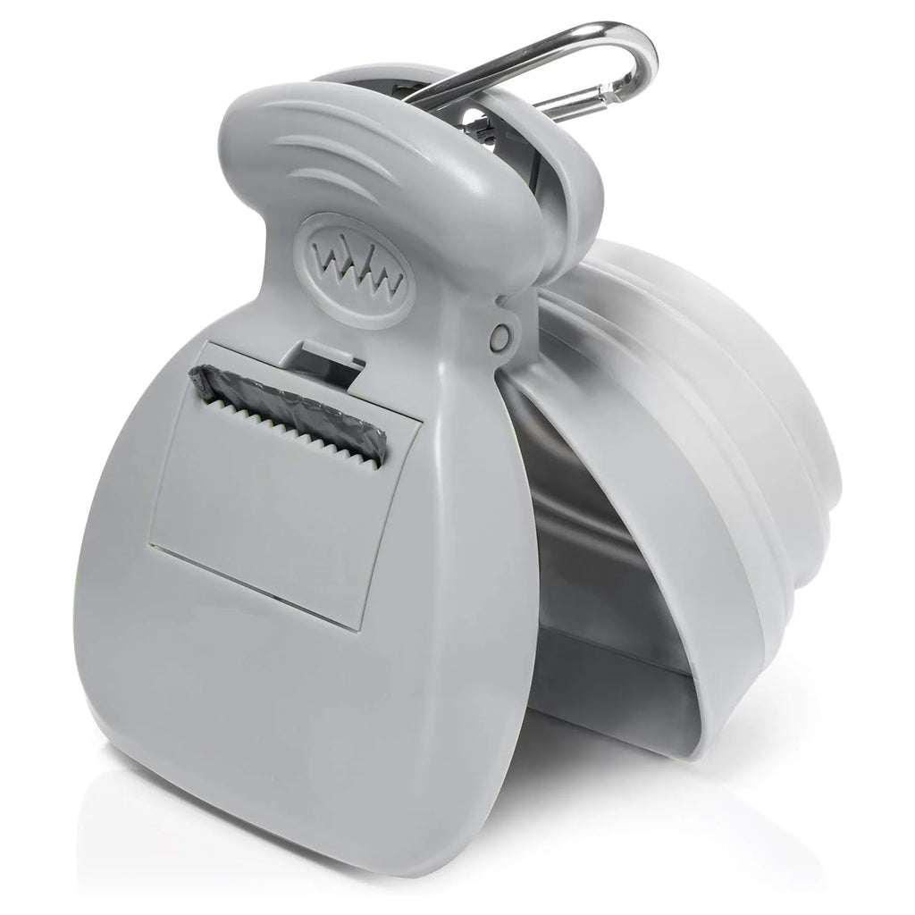 Compact Foldable Poop Bag Dispenser