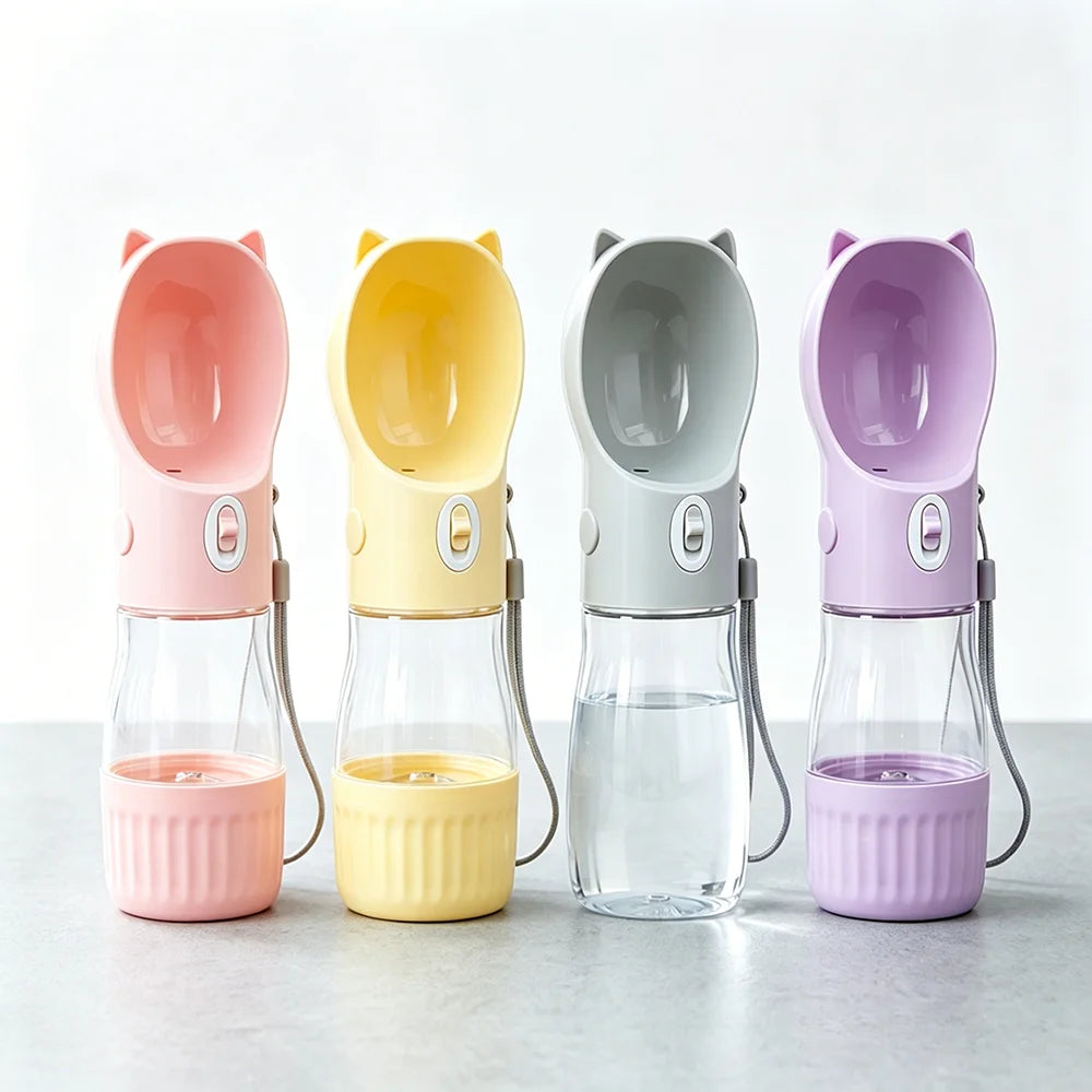 On-the-Go Dog Water Bottle & Bowl Combo