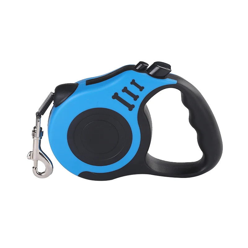 Auto-Retractable Dog Leash, One-Hand Control
