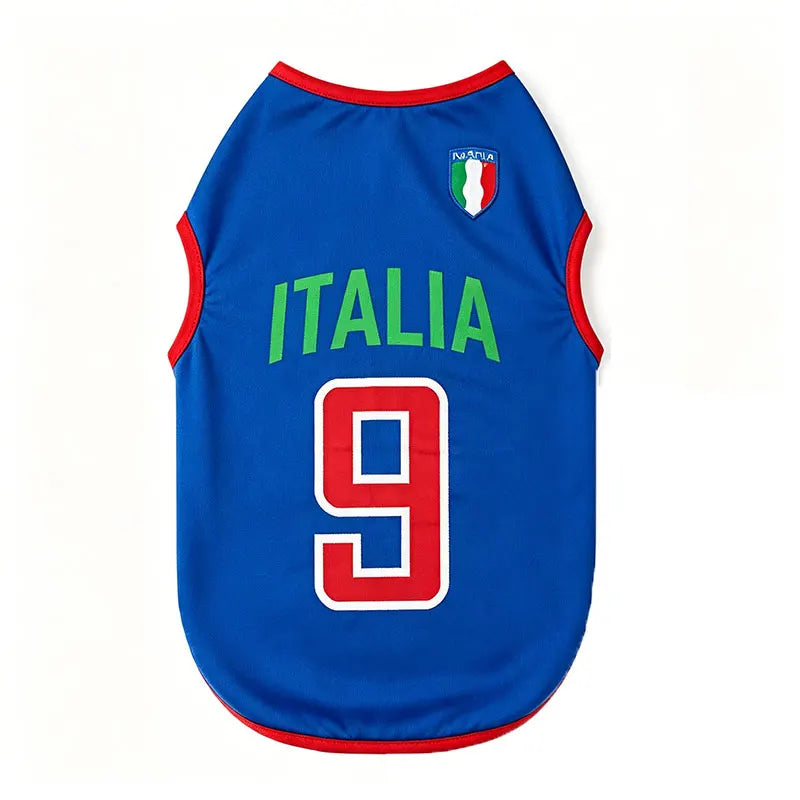 World Cup Soccer Jersey for Dogs