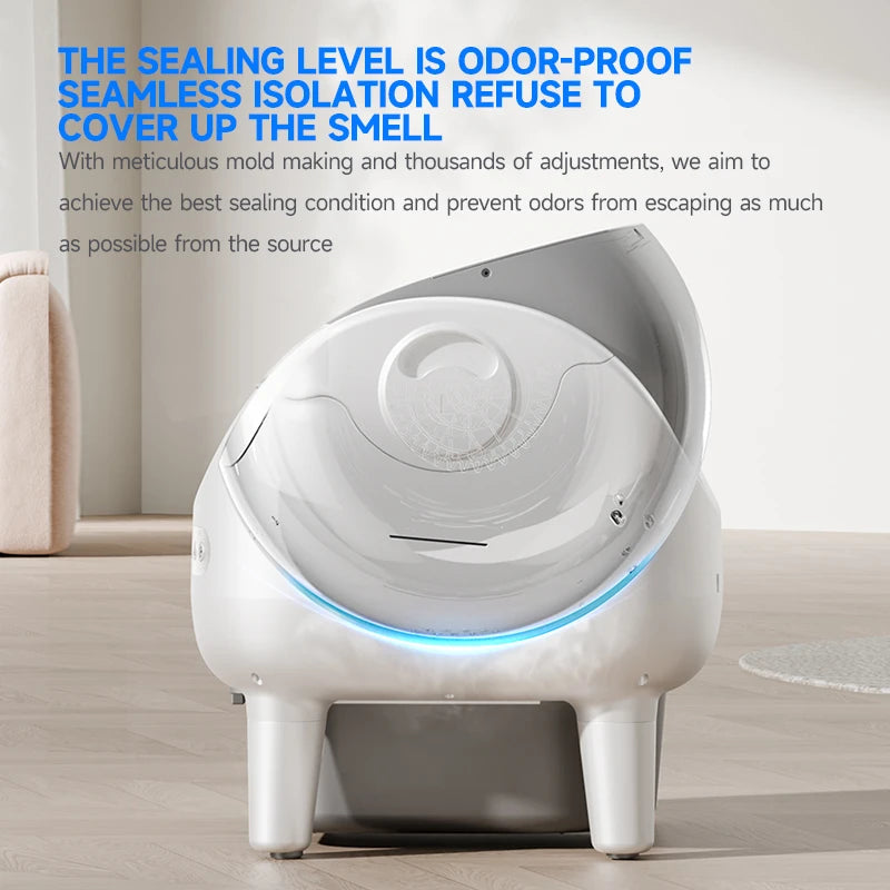 Smart Self-Cleaning Cat Litter Box