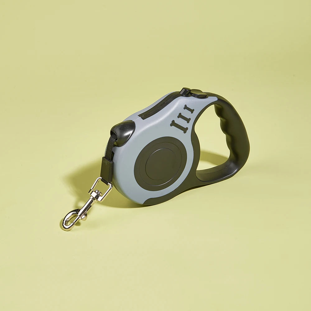 Auto-Retractable Dog Leash, One-Hand Control