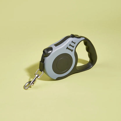Auto-Retractable Dog Leash, One-Hand Control