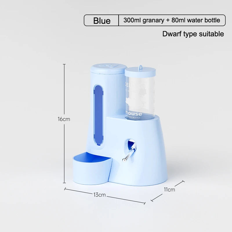 Hamster Auto-Feeder & Water Dispenser, 2-in-1