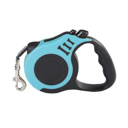 Auto-Retractable Dog Leash, One-Hand Control