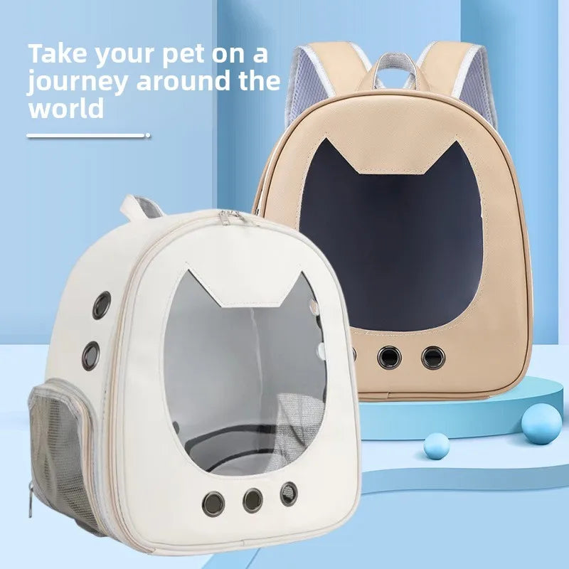 Transparent Cat Bag