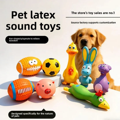 Latex Squeaky Dog Toy