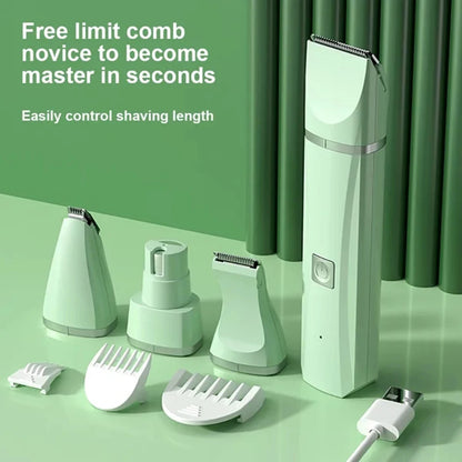 4-In-1 Electric Pet Grooming Tool Set