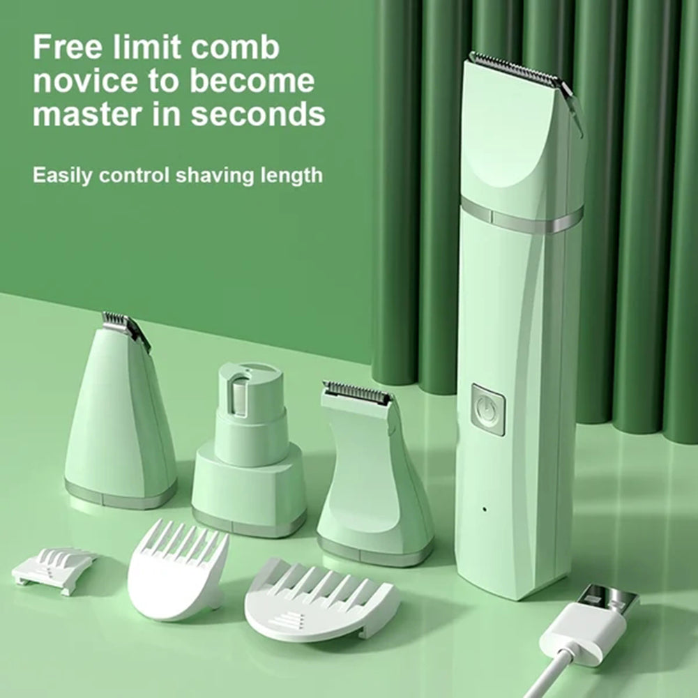 EasyGroom 4-in-1 Pet Care Kit for Dogs & Cats