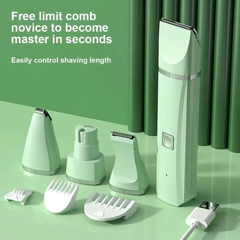 EasyGroom 4-in-1 Pet Care Kit for Dogs & Cats
