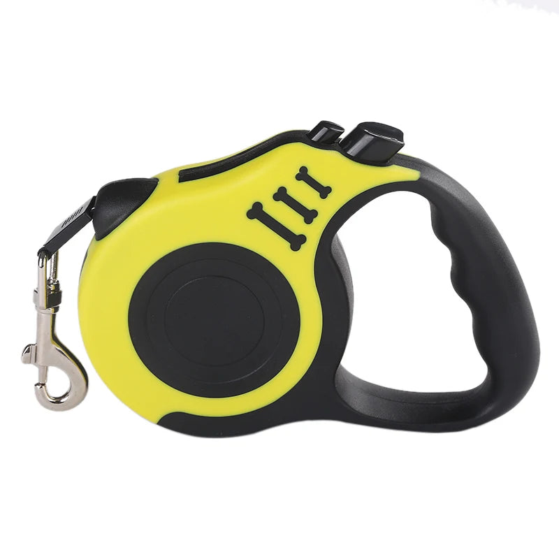 Auto-Retractable Dog Leash, One-Hand Control