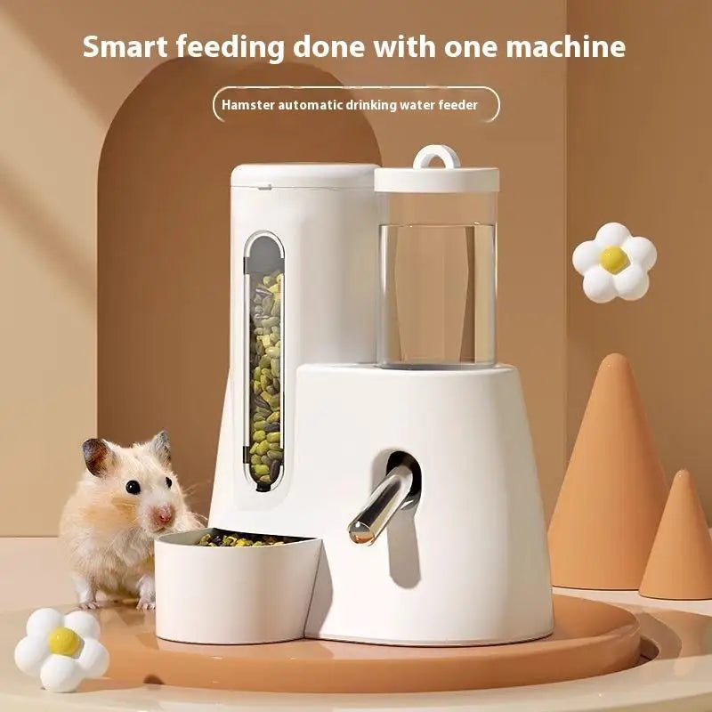 Hamster Auto-Feeder & Water Dispenser, 2-in-1