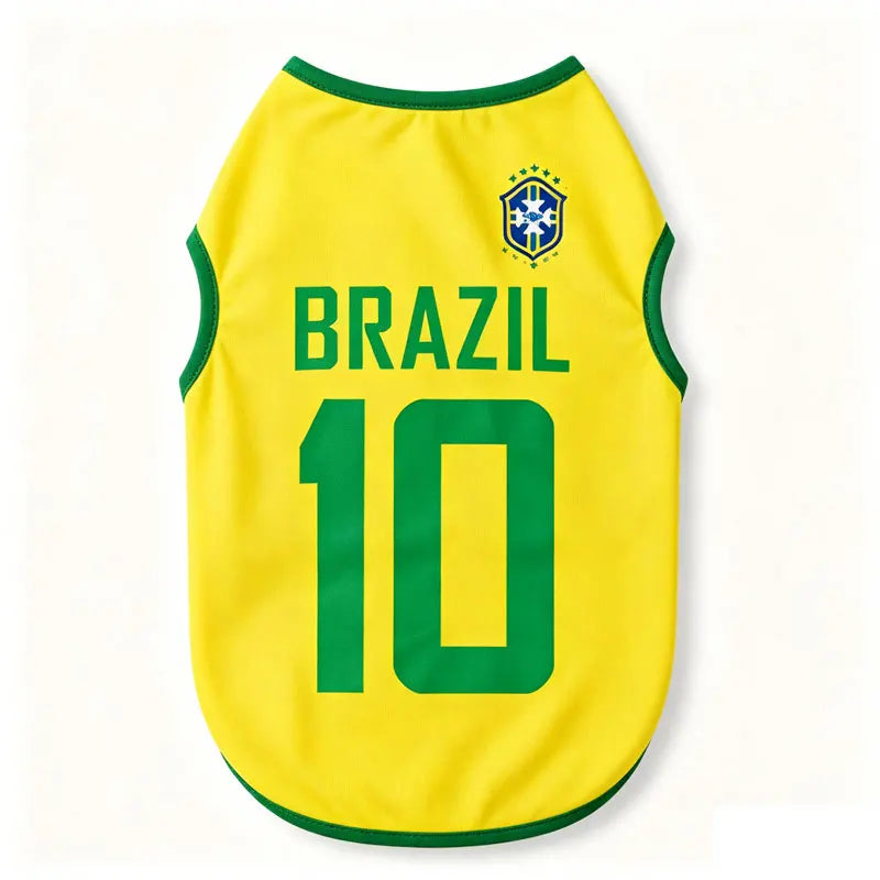 World Cup Soccer Jersey for Dogs
