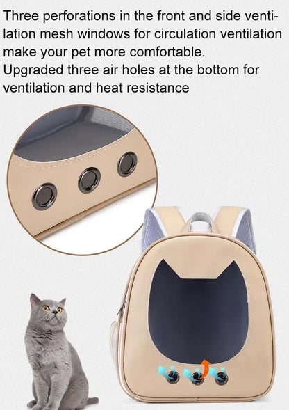 Transparent Cat Bag