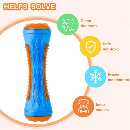 Rubber Dog Toys, Bite Resistant & Teeth Cleaning