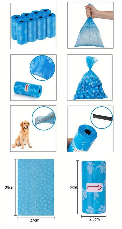 Eco-Friendly Poop Bags with Dispenser
