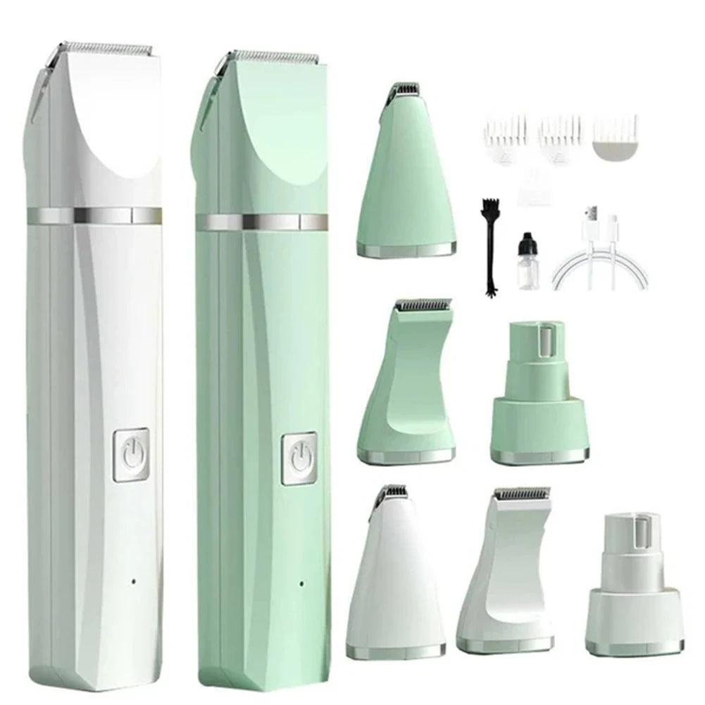 EasyGroom 4-in-1 Pet Care Kit for Dogs & Cats