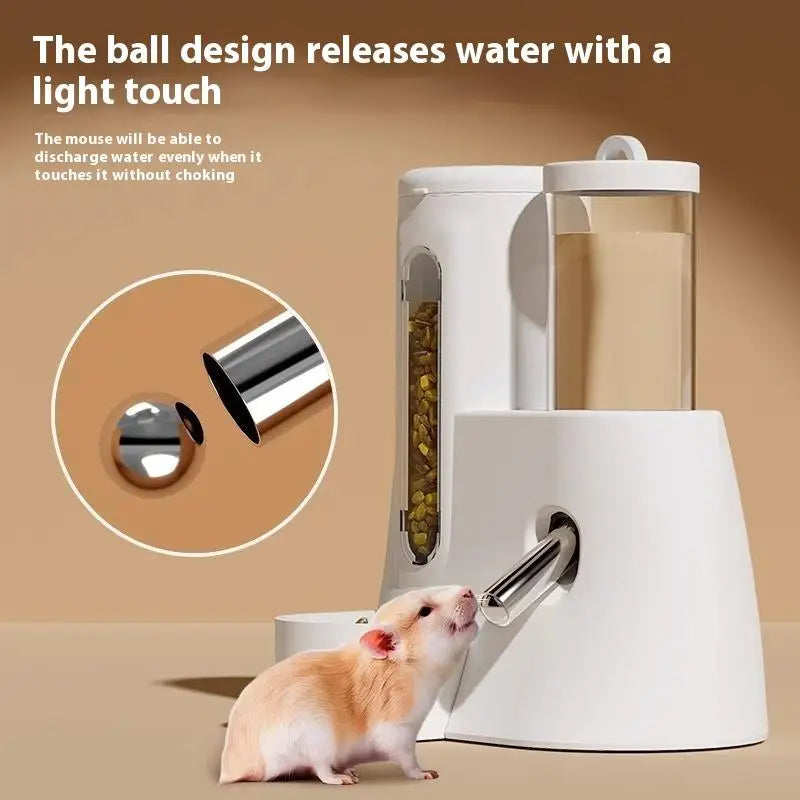 Hamster Auto-Feeder & Water Dispenser, 2-in-1