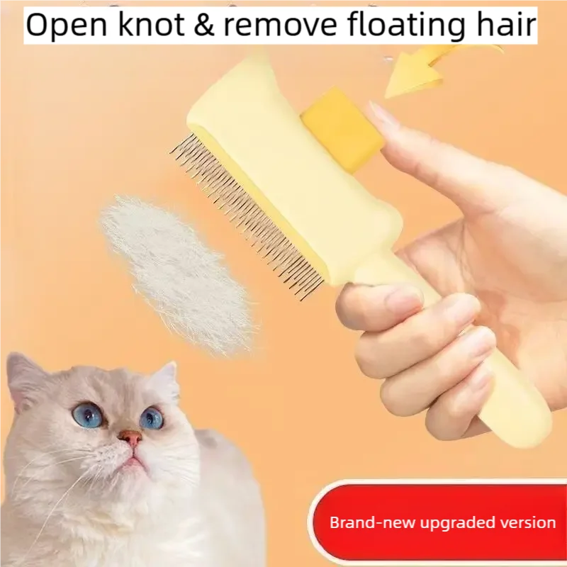 Self-Cleaning Pet Fur Brush