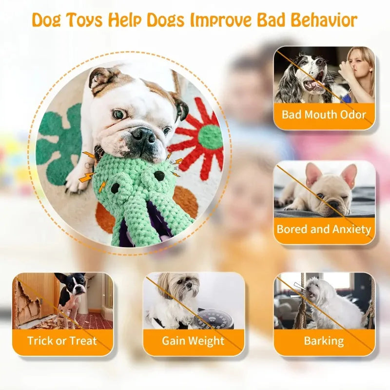 Octopus Dog Toy