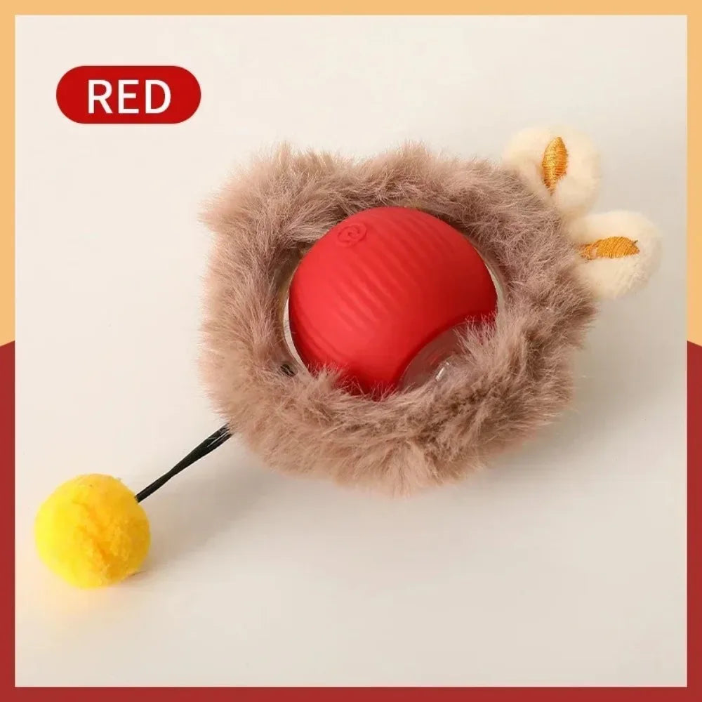 Interactive Treat-Dispensing Rolling Ball