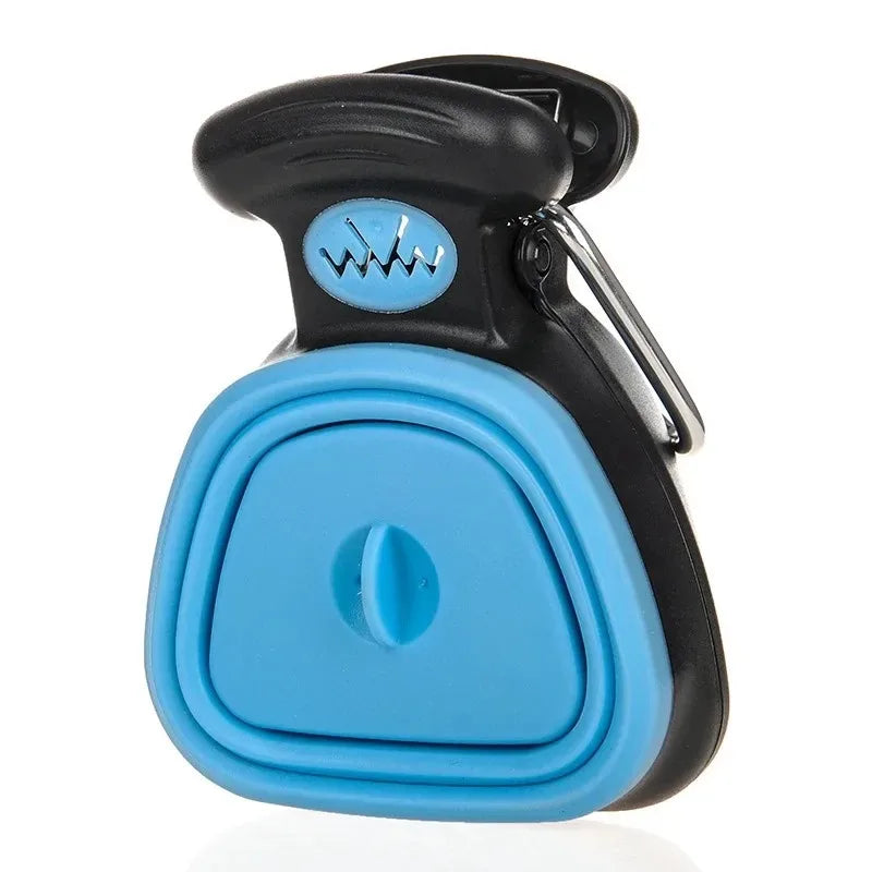 Compact Foldable Poop Bag Dispenser