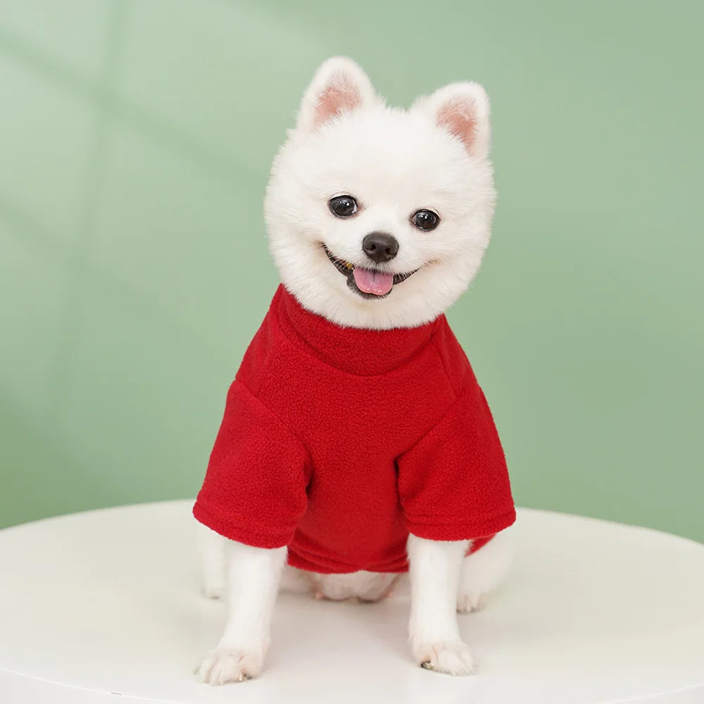 Winter Dog Hoodies