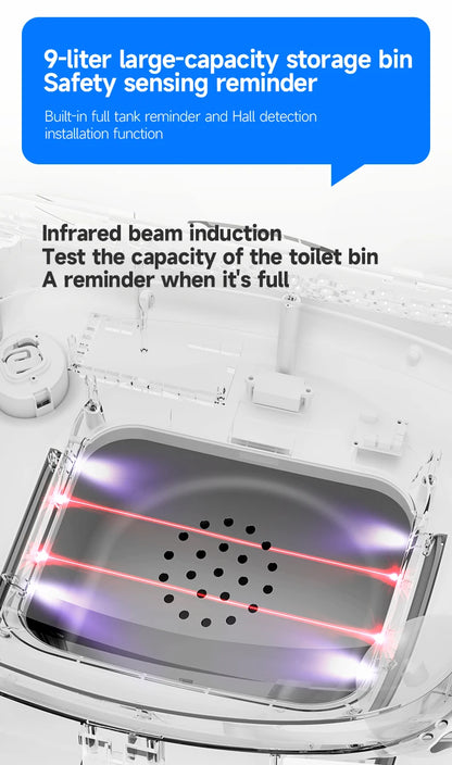 Smart Self-Cleaning Cat Litter Box